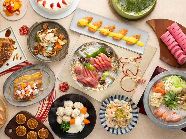 【成田市】ホテル日航成田 カジュアル・リゾート・ ダイニング セリーナ 新春ランチバイキング