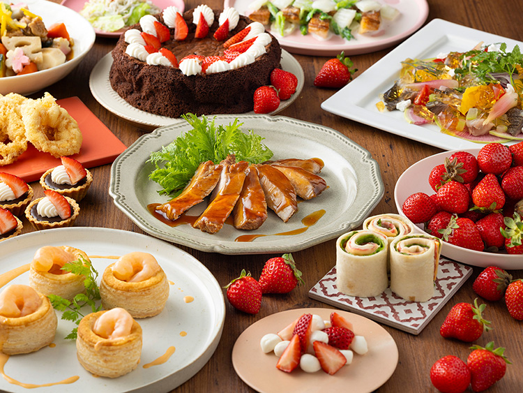 【成田市】ホテル日航成田　カジュアル・リゾート・ ダイニング セリーナ　いちごxチョコレートフェア ランチバイキング