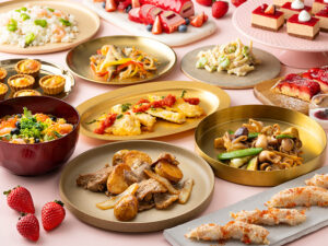 【成田市】ホテル日航成田　カジュアル・リゾート・ ダイニング セリーナ　いちごフェア〜春色〜 ランチバイキング